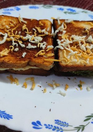 A picture of Bombay Masala Toast.