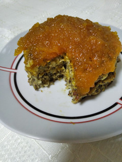 Una foto de Tortitas veganas saludables con mermelada de calabaza 🥞🍎 :)