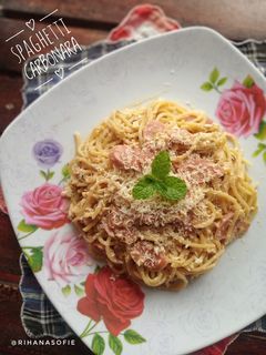Foto resep Spaghetti Carbonara