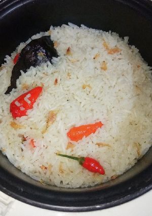 Foto resep Nasi liwet rebon Magicom