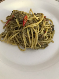 Foto resep Tuna Pesto Spaghetti