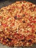 Roasted red pepper stuffing