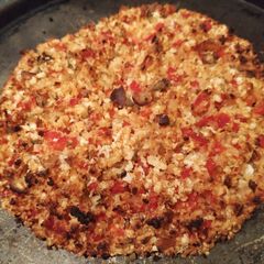 A picture of Roasted red pepper stuffing.