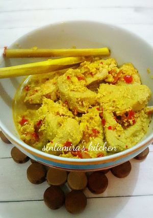Foto resep Ikan Tuna Bumbu Kuning