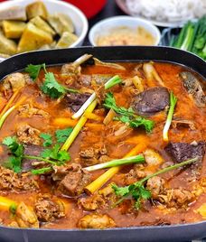 vịt cỏ nấu chao