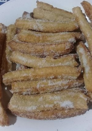 Una foto de Churros exprés en cuarentena 🏡