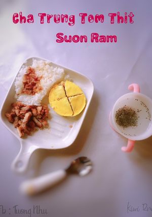 Hình của món Chả Trứng Tôm Thịt - Sườn Ram.