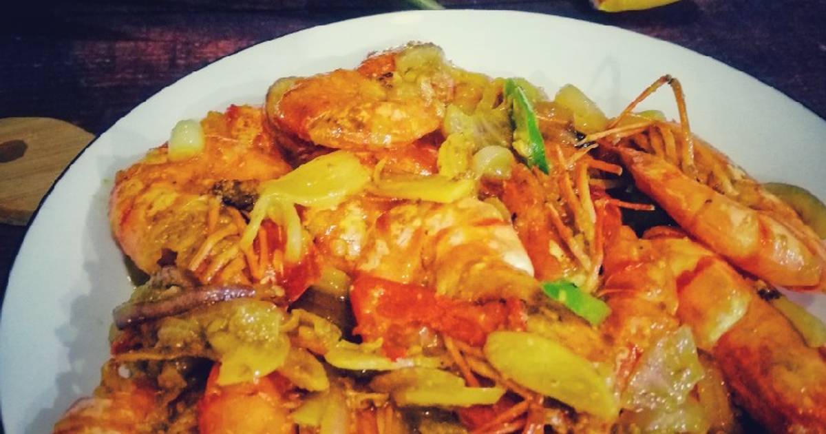 Resepi Udang Goreng Kunyit Yang Sedap Dan Mudah Oleh Komuniti