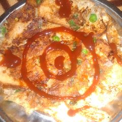 A picture of Bread omelette.