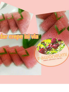 Foto resep Dadar crepe vla Rosella