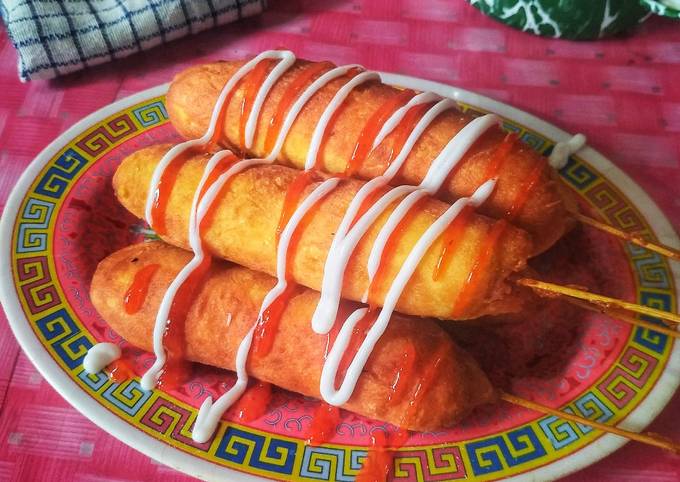 Resep Corndog Empuk Oleh Susan Febrie Cookpad