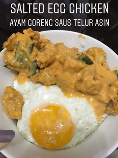 Foto resep Salted Egg Chicken (Ayam Goreng Telur Asin)