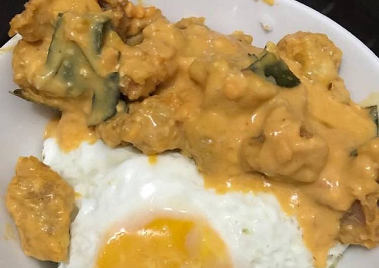 Resep Salted Egg Chicken Ayam  Goreng  Telur Asin oleh m 