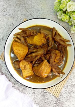 Foto resep Semur Ceker Tahu