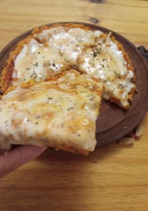 Una foto de Pizza de zanahoria!