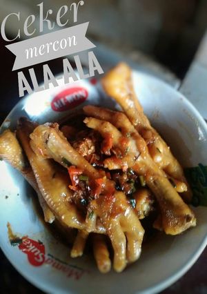 Foto resep Ceker mercon ala-ala