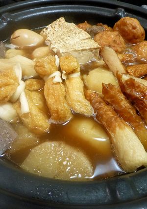 A picture of Mom's Kansai-Style Oden Broth.