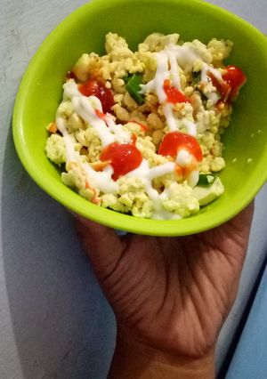 Foto resep Orak Arik Telur Tahu Susu Keju