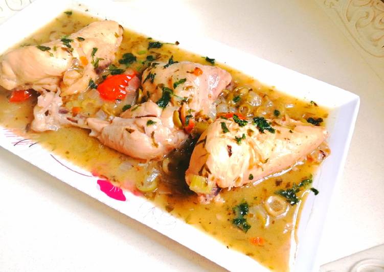 دجاج علي الطريقه الفرنسيه بروفنسال