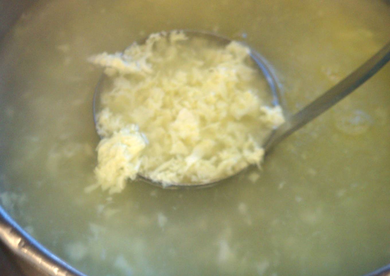 Egg soup