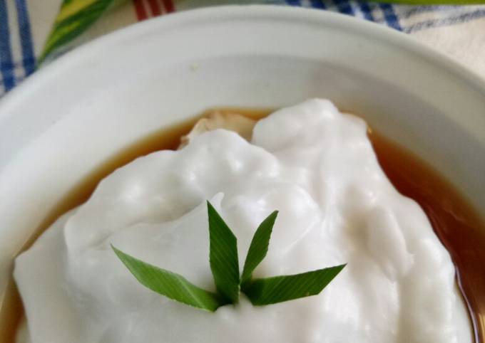 19. Bubur sum-sum super lembut
