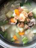 Sop Ayam Sayur Komplit