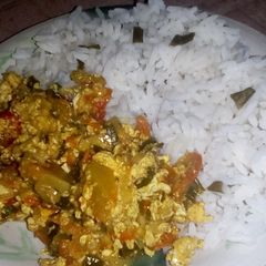 A picture of Special egg sauce.
