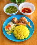 Cơm gà Phú Yên (phiên bản có gì nấu đó ngày dịch)