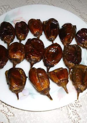 A picture of Bharwan baingan.