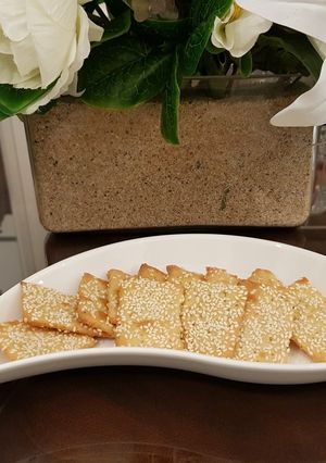 Foto resep Cheese Crackers Keto
