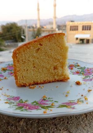 عکسی از دستور کیک وانیلی آنا پز