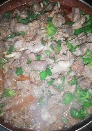صورة لوصفة كبده وقوانص الفراخ