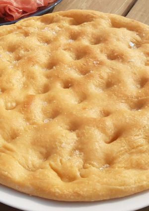 A picture of Focaccia alla Genovese.