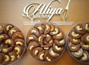 Foto resep Choco Cashew Cookies / Kukis Kacang Mete