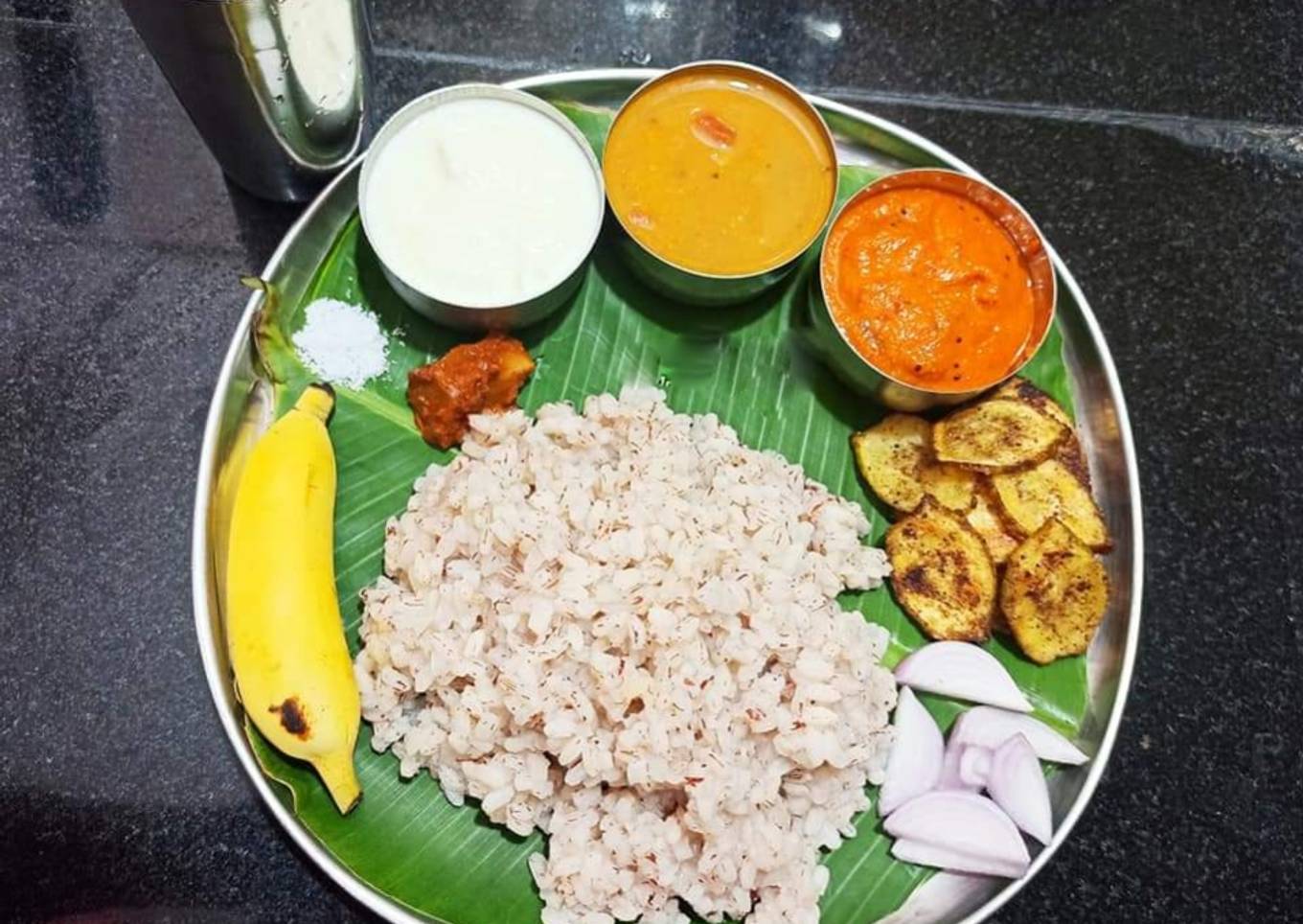 Raw banana tawa fry