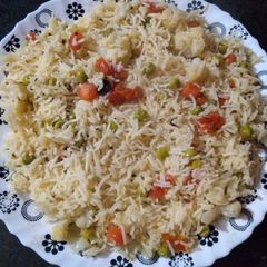 A picture of Chilli veg rice.