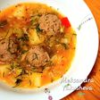 Vegetable stew with meat balls