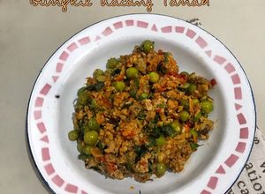 Foto resep Tumis Oncom KW (Bungkil Kacang Tanah)