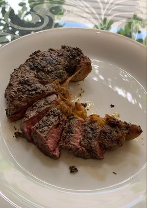 Foto resep Simple steak recipe