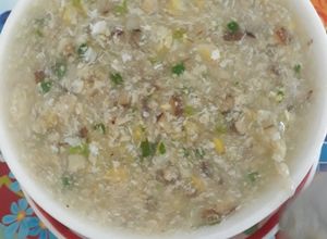 Hình của món Súp gà nấm hương.