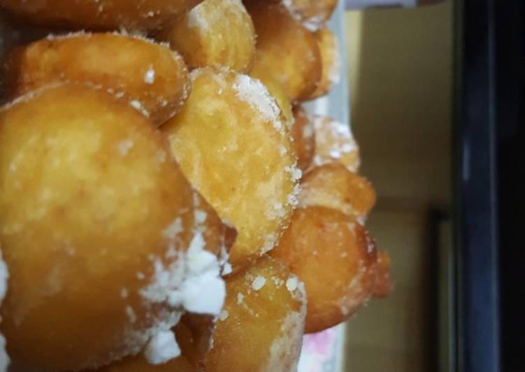 Simple Way to Make Homemade Sweet ponako with nutella
