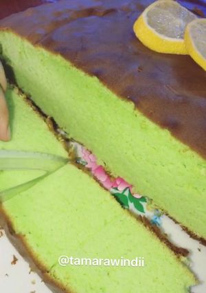 Foto resep Bolu Pandan (sponge cake)