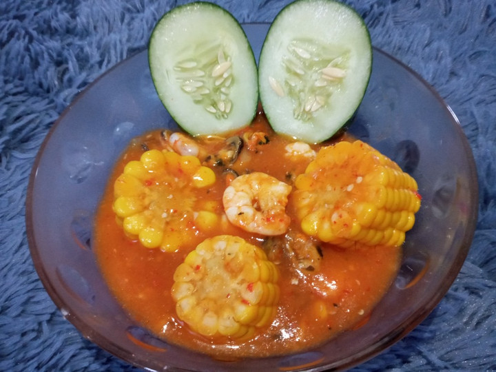 Resep Udang dan Kerang Saus Padang Anti Gagal