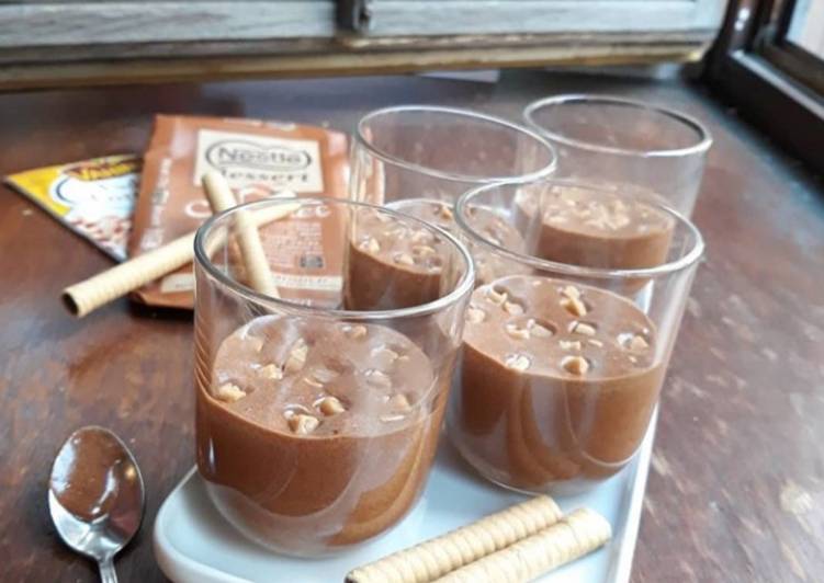 ☆Mousse Chocolat Caramel et Pépites de Caramel☆