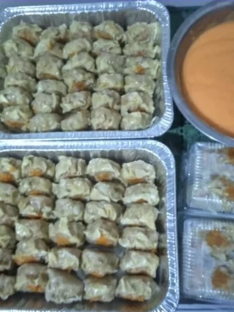 Cara Sederhana Menyiapkan Resep  Siomay Ayam Udang Saus Mentai yang Enak Banget, Enak Banget