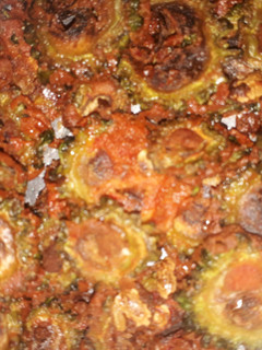 பாகற்காய் சில்லி (Paakarkaai chilli recipe in tamil) செய்முறை முக்கிய புகைப்படம்