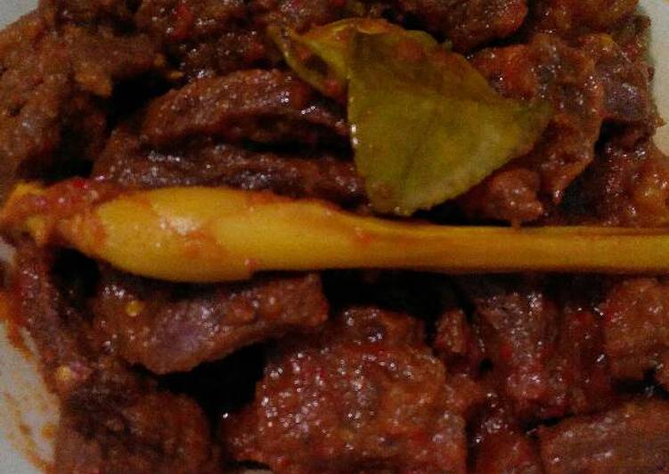 Dendeng Pedas Manis ala Reen