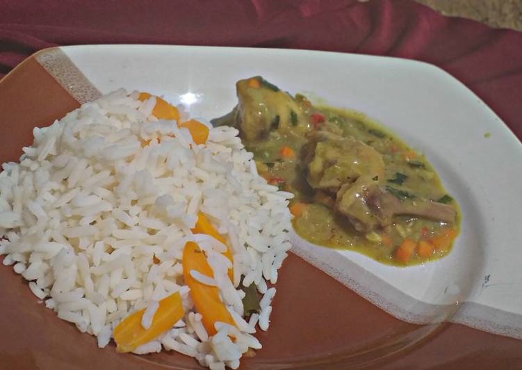 Rice with veggies