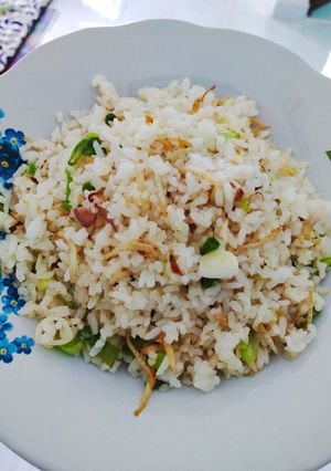 Foto resep Nasi Goreng Kampung Teri Putih