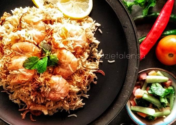Resipi Nasi Beriani Udang Oleh Zieta Ali Cookpad